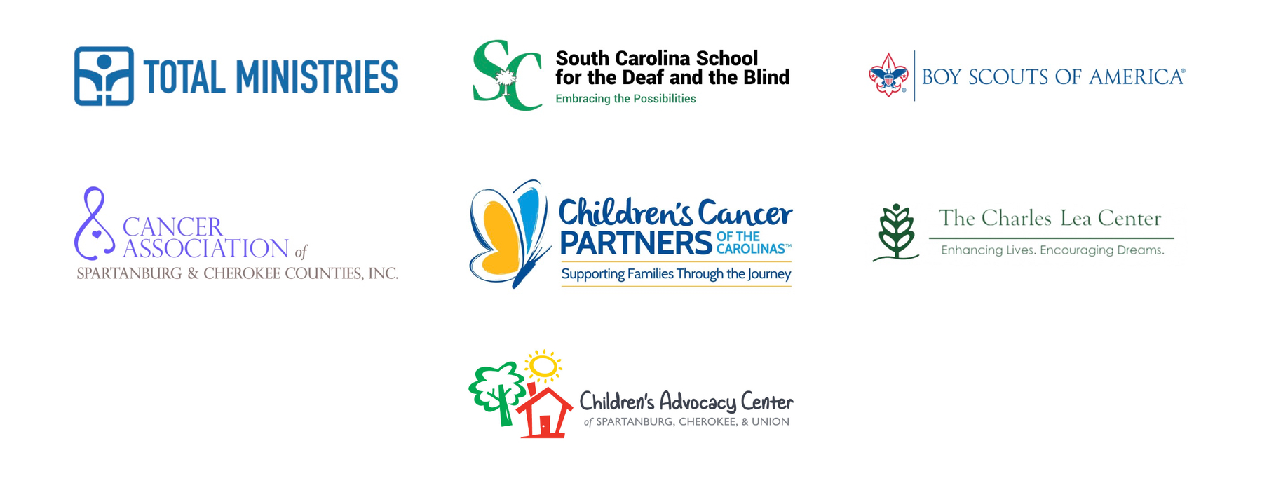 Charities Spartan Waste sponsors or supports: Total Ministries, South Carolina School for the Deaf and the Blind, Boy Scouts of America, Cancer Association of Spartanburg and Cherokee Counties, Children's Cancer Partners of The Carolinas, The Charles Lea Center, and The Children's Advocacy Center of Spartanburg, Cherokee, and Union County.